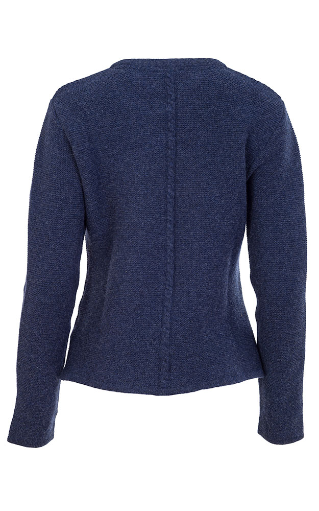 Strickjacke Finnland, blau