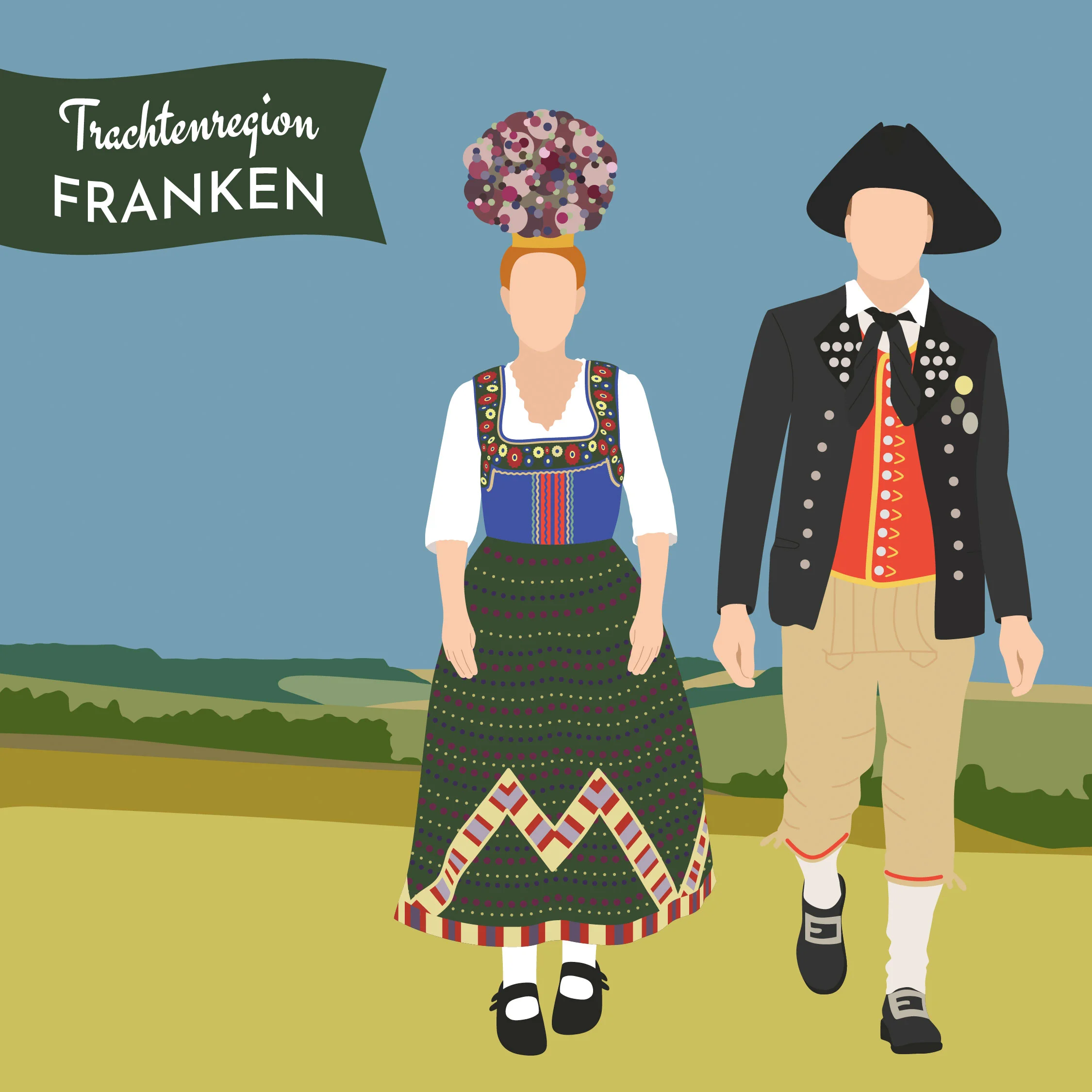 Fränkische-Tracht