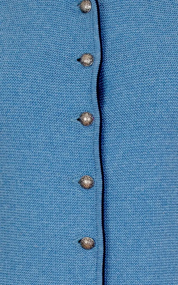 Strickweste Margit, jeans/marine