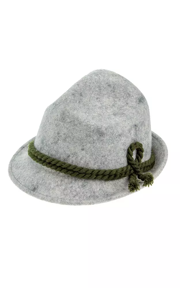 Kinderhut 43, grau meliert