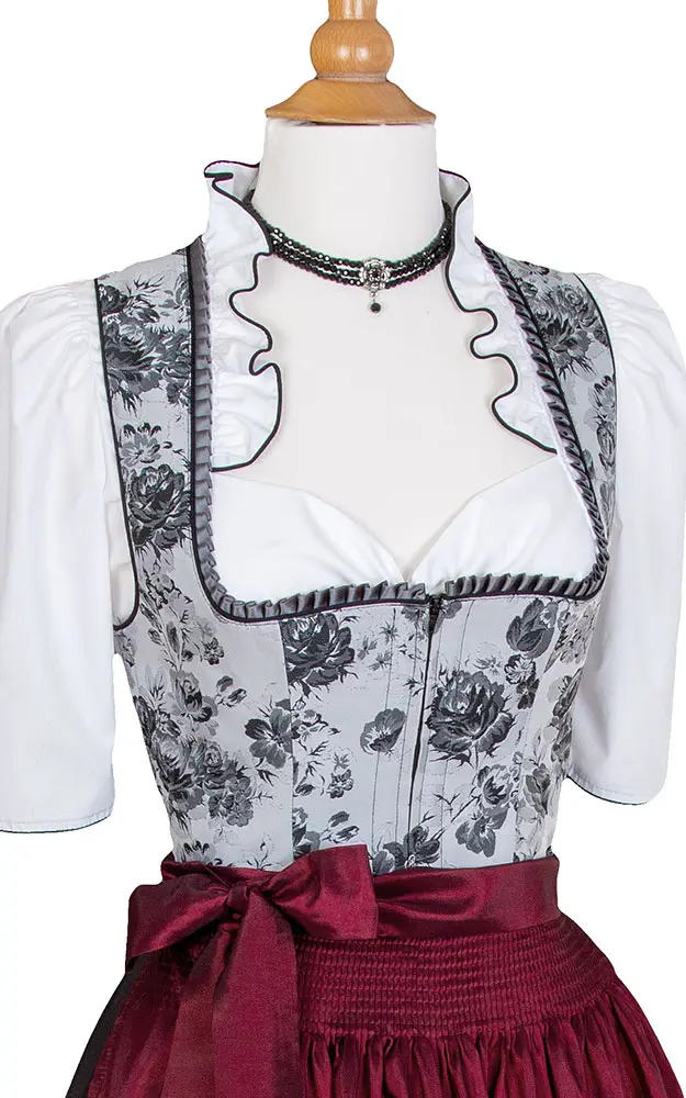 Blusendirndl Steinsee /E schwarz, ohne Schürze