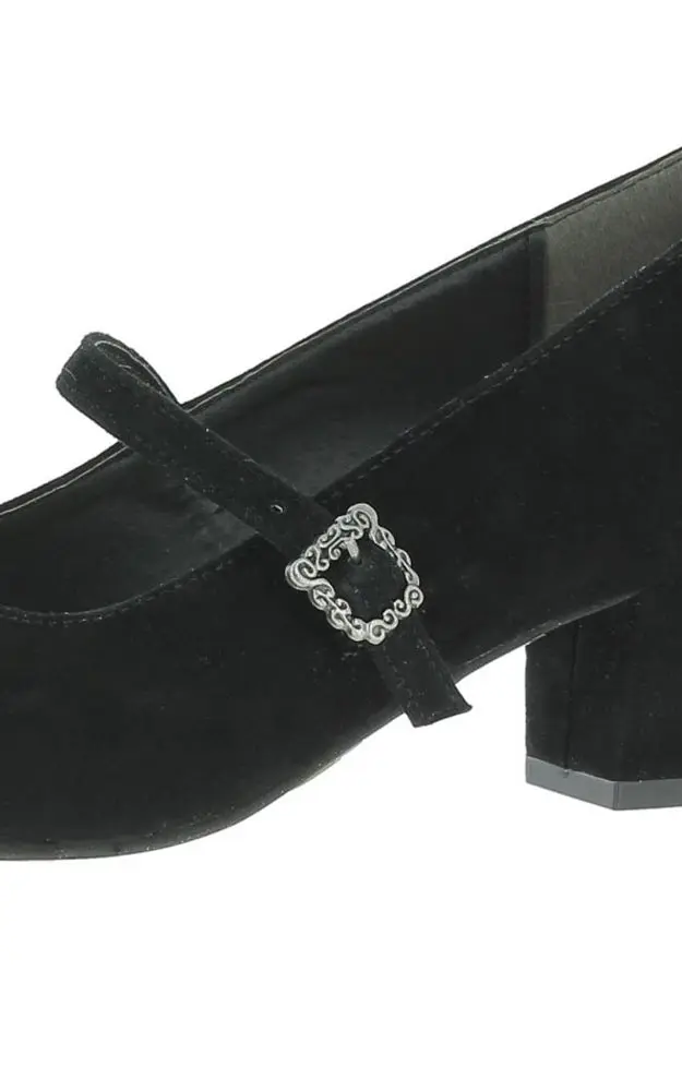 Schuhe Riemchen, schwarz