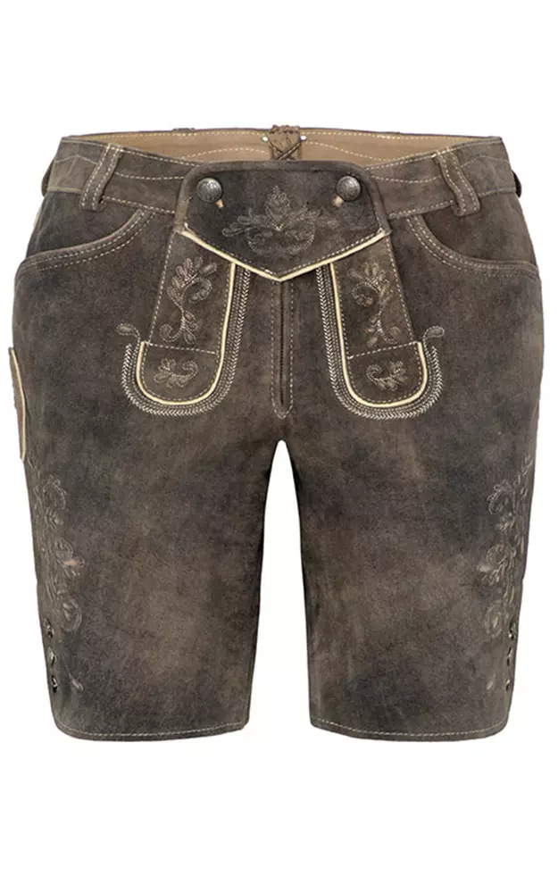 Damenlederhose Nafisa, erde