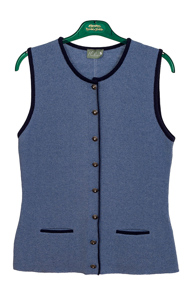 Strickweste Moni, jeans/marine