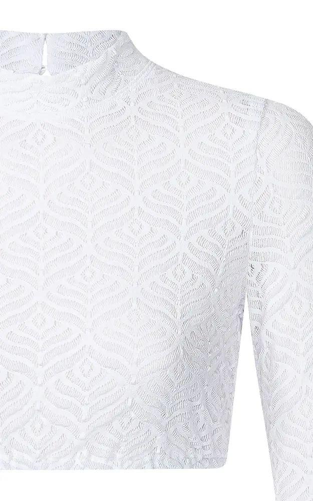 Dirndlbluse 01 10328SL, weiß