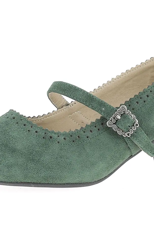 Velours-Schuhe, tanne