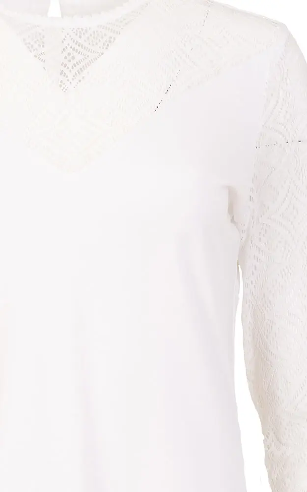 Trachtenbluse 20313SL, weiß