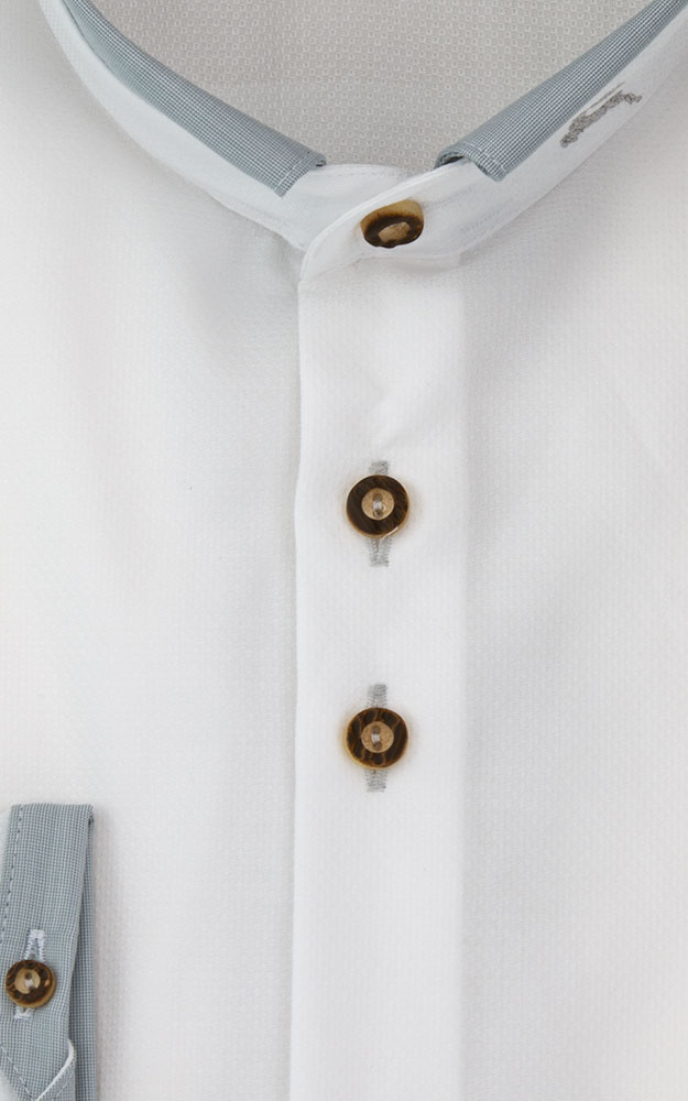 Hemd 2807H 1892, weiß SK - Slim fit