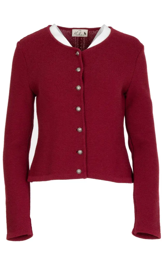 Strickjacke Isolde Issy, weinrot