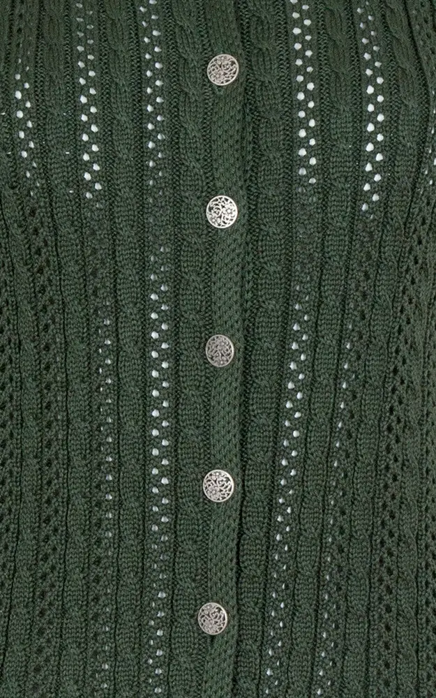 Strickjacke DA SCM87, tanne