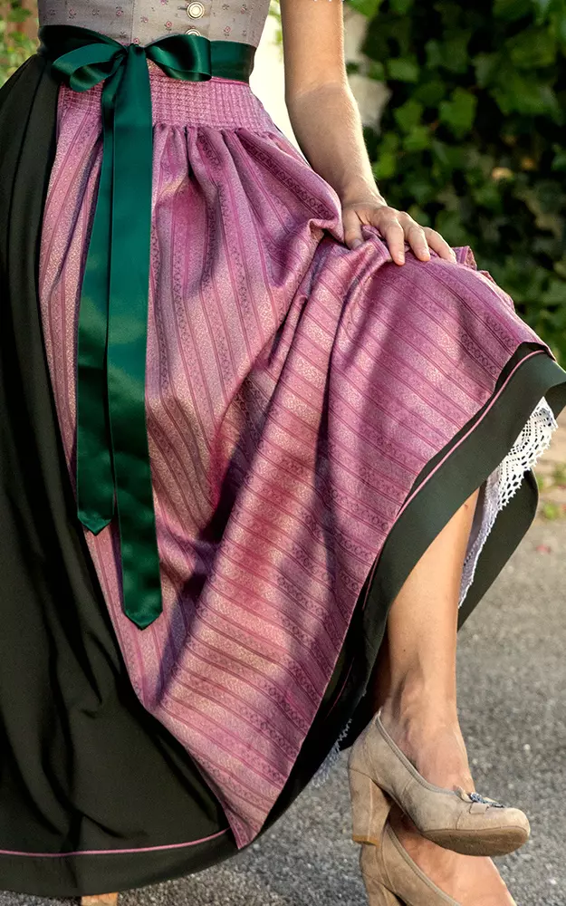 Schürze Pillersee, altrosa