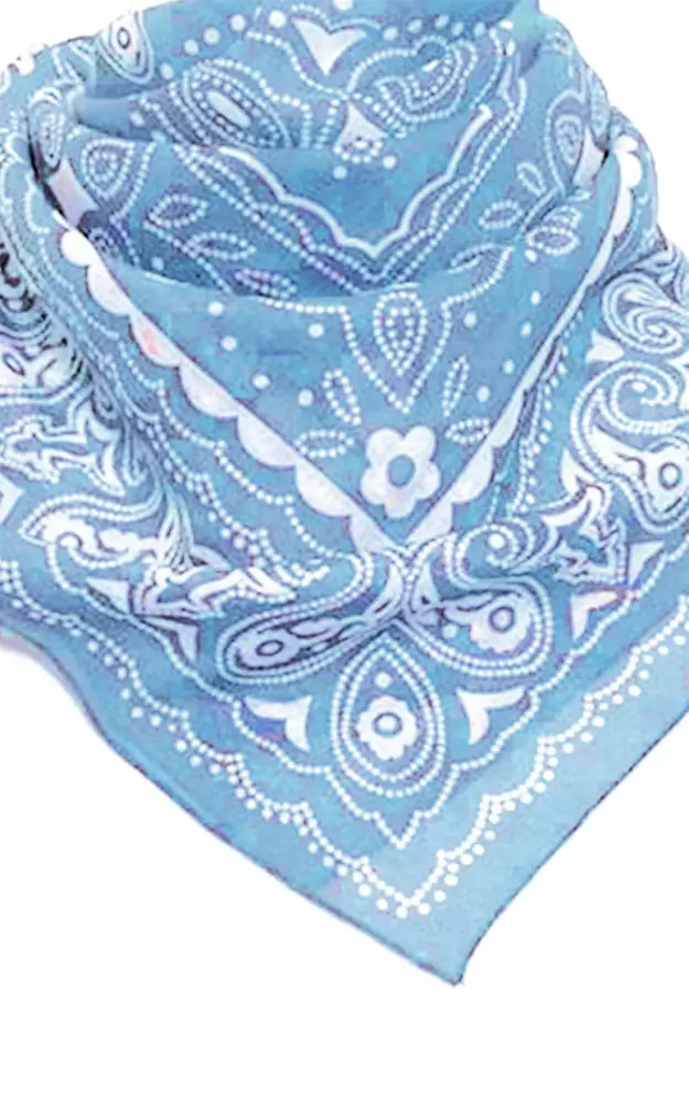 Tuch Bandana, blau