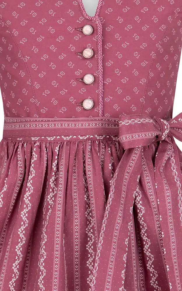 Kinderdirndl Lena mit Schürze, beere