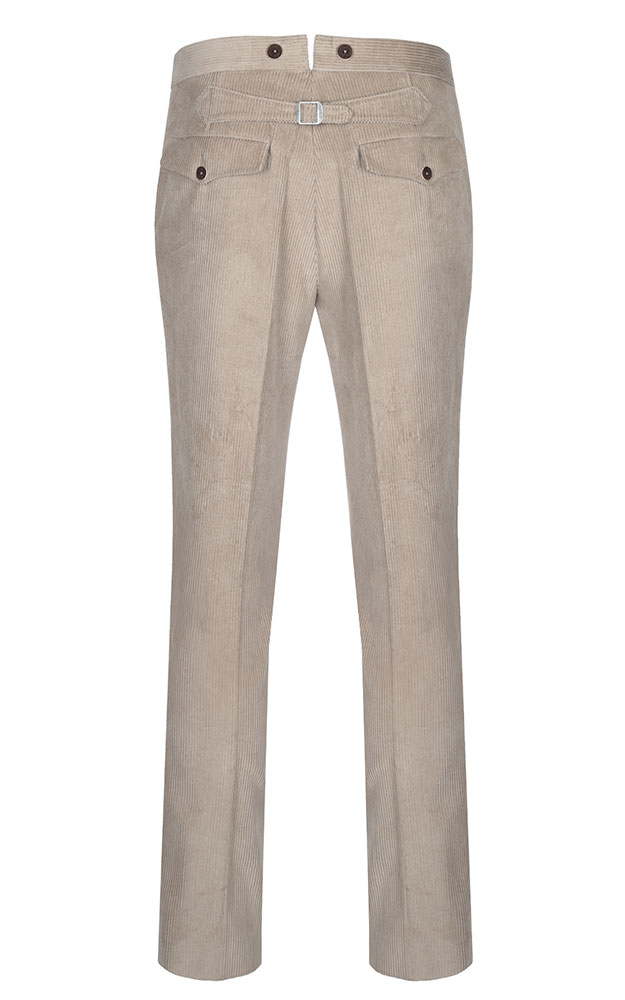 Hose Spitzbund Cord, beige