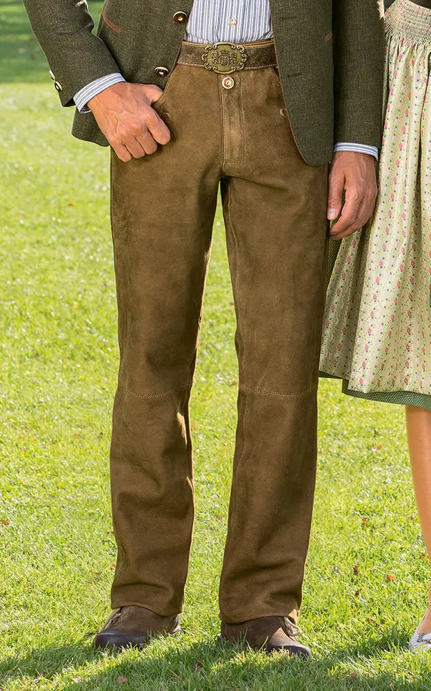 Lederhose Bernhard, reh