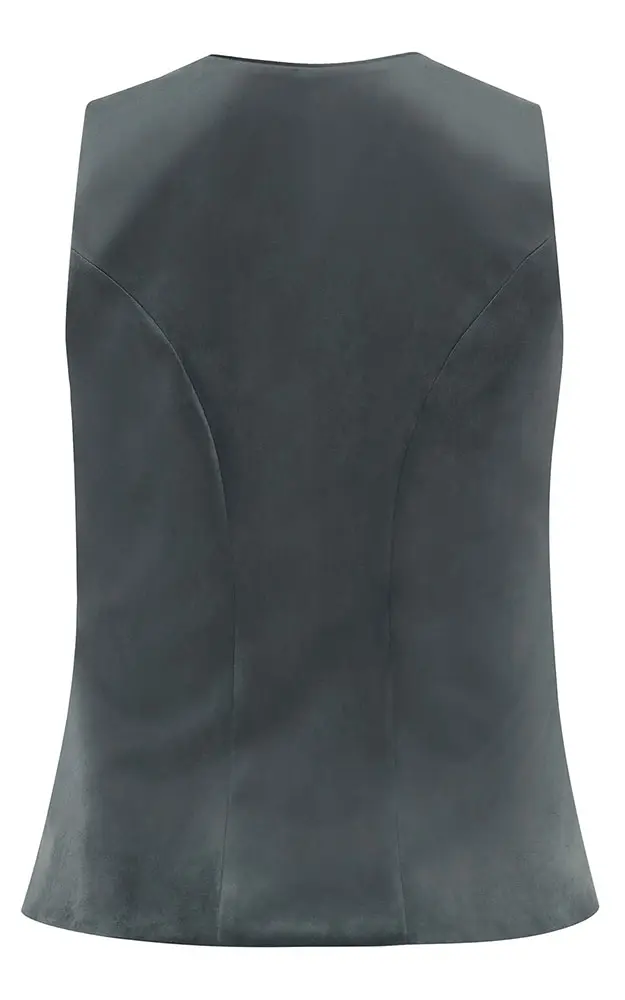 Mieder Samt 64250, grau