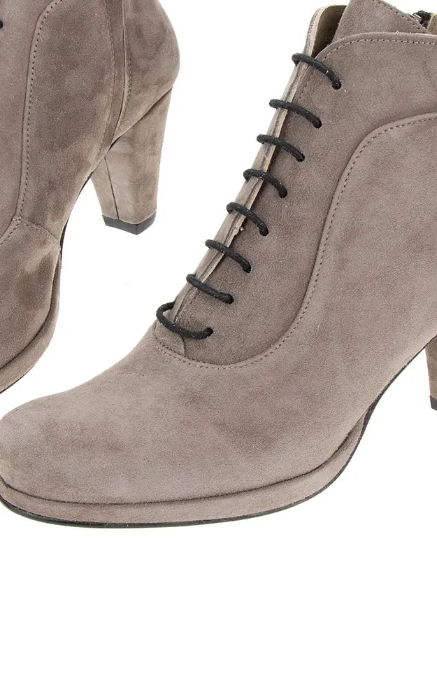 Damen-Stiefelette 6119, taupe
