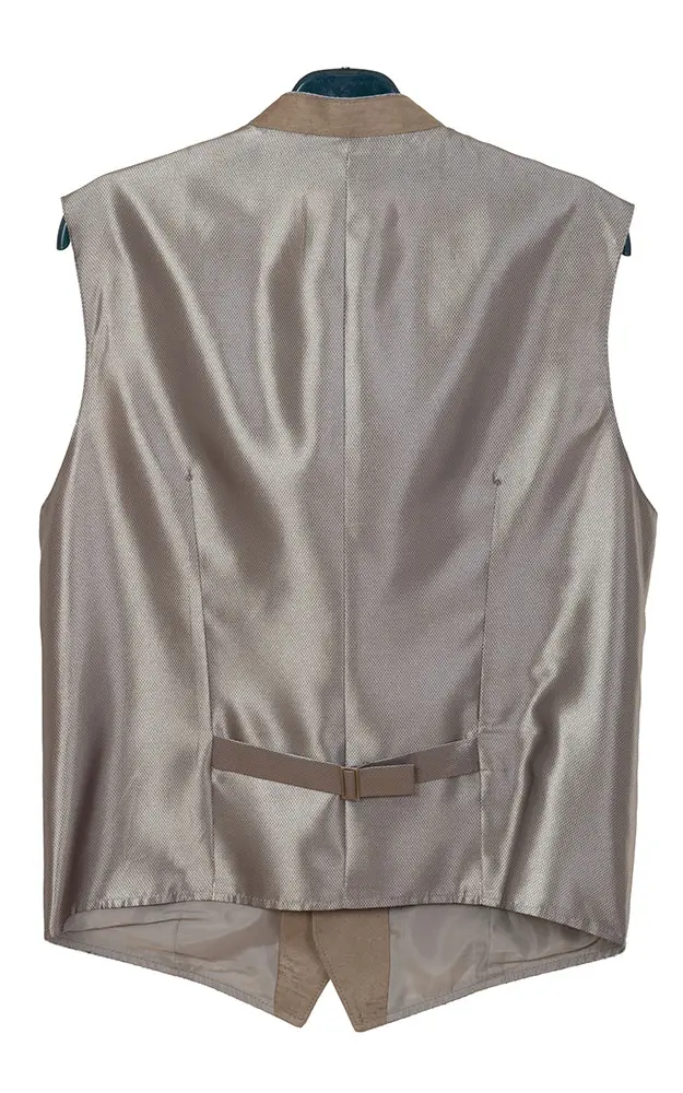 Weste Bodensee 347012, beige/blau