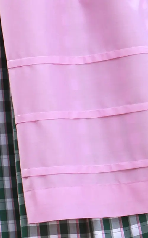 Schürze Stufen, hellrosa