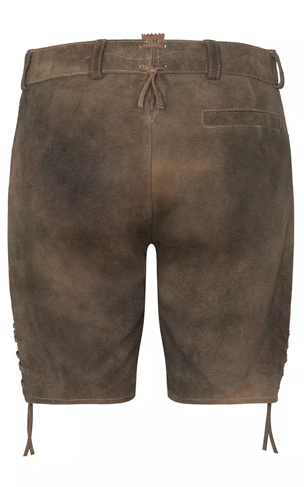Damenlederhose Bessie, vulkan