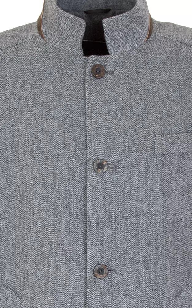 Kurzmantel Weizl, mittelgrau