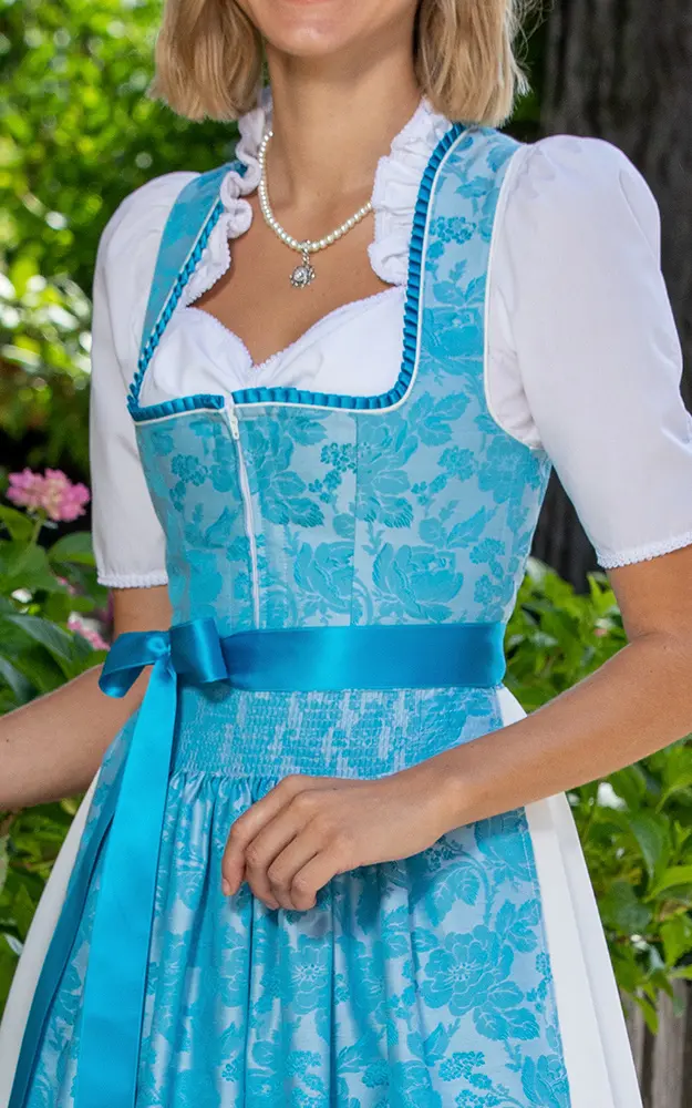 Blusendirndl Burgbach, mit Schürze