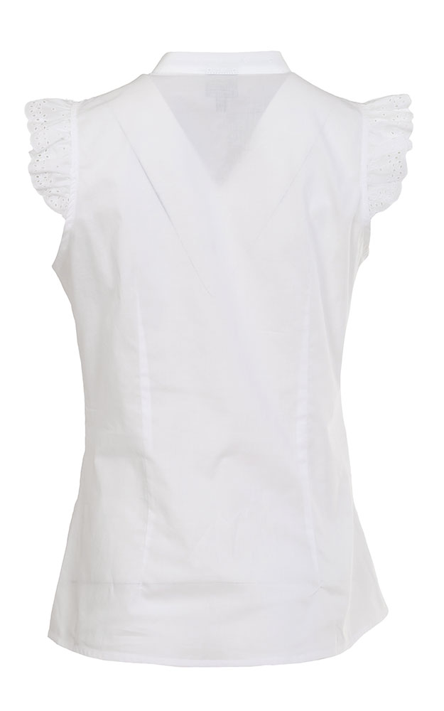 Trachtenbluse 36181, weiß