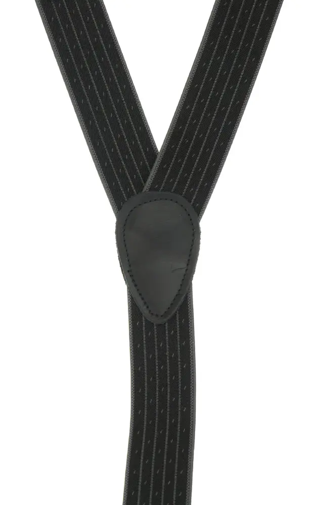 Hosenträger Stresemann 603, anthtrazit/schwarz