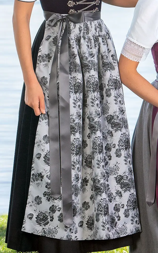 Schürze Wallersee Extra, grau