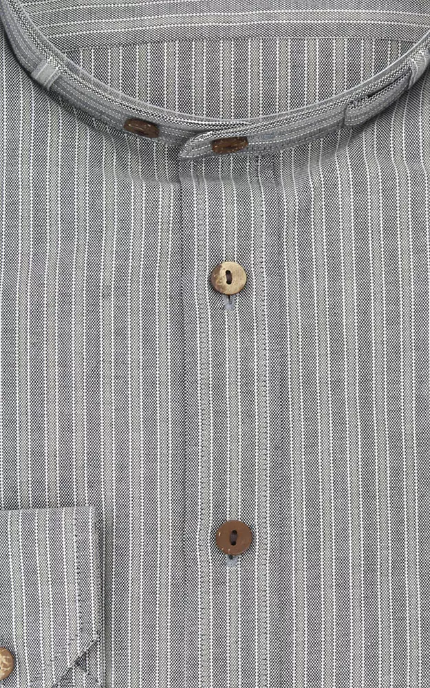 Hemd Eibsee, anthtra/oliv - Tailored fit