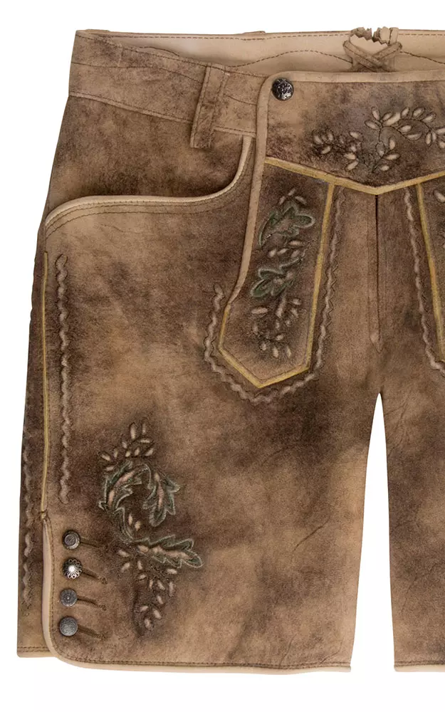 Damenlederhose Diana, bernstein