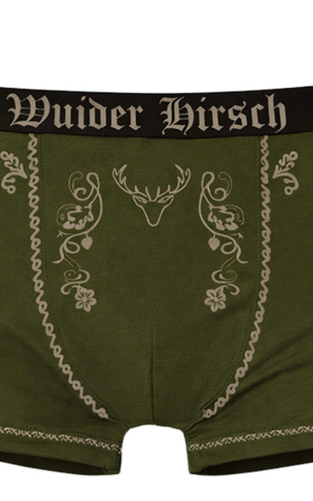 Unterhose Wuider Hirsch, oliv