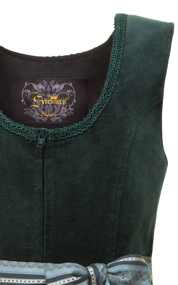 Kinderdirndl Constance mit Schüze, grün