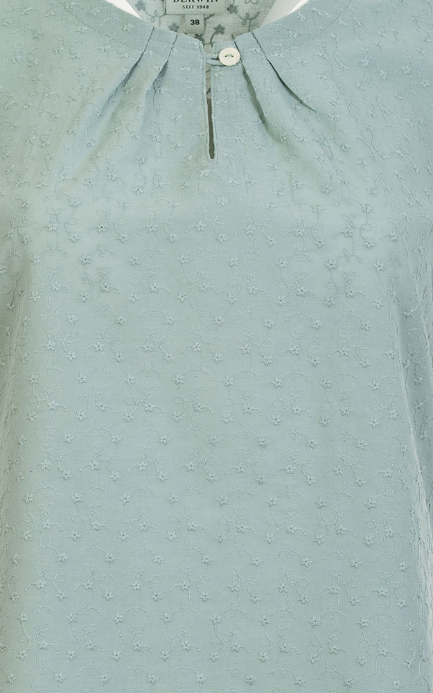 Trachtenshirt 35122, salbeigrün
