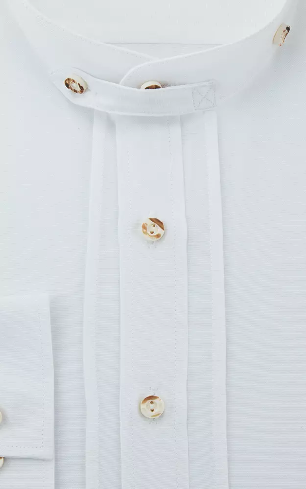 Hemd HE 103 Stehkragen, weiß