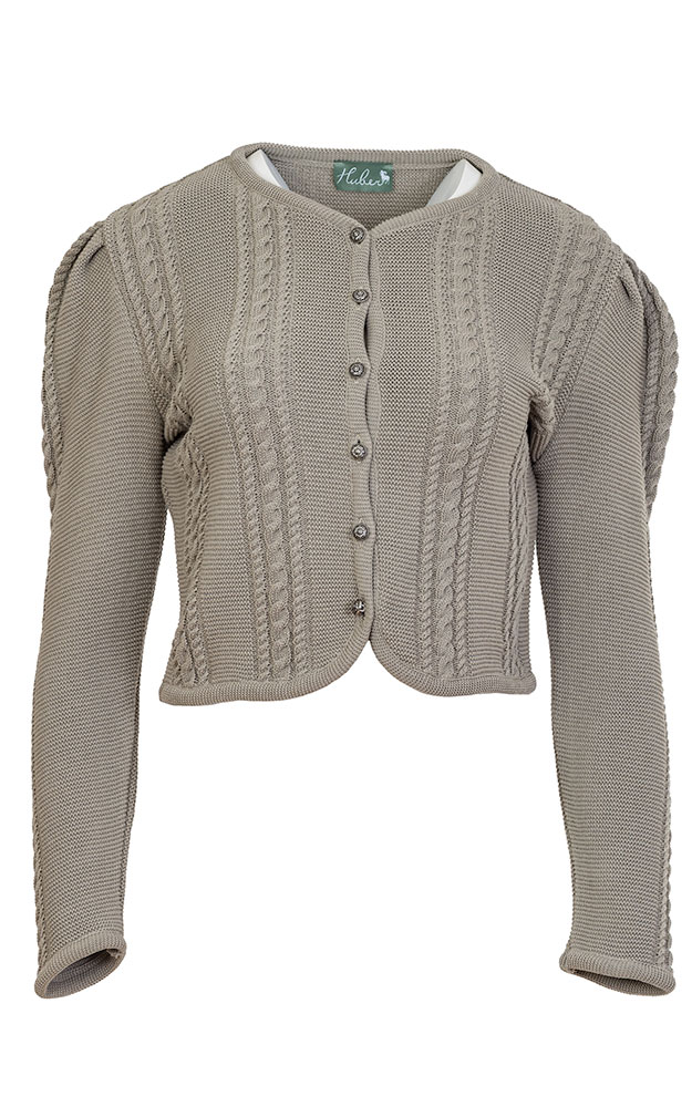 Strickjacke Olea, schilfbeige