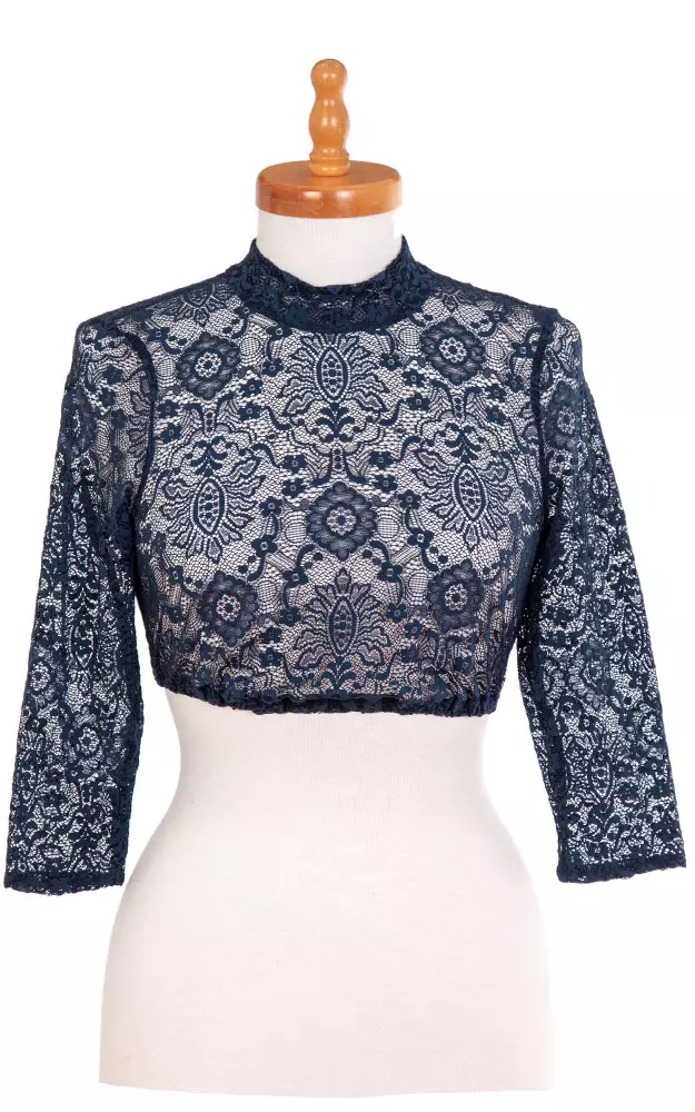 Dirndlbluse Babsi, marine