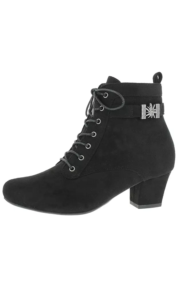 Damen-Stiefelette 3000028, schwarz