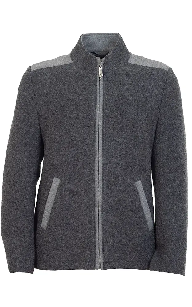 Walkjacke Daniel, anthrazit