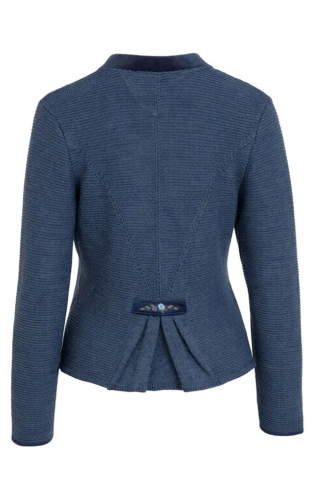 Strickjacke Malta, jeansblau