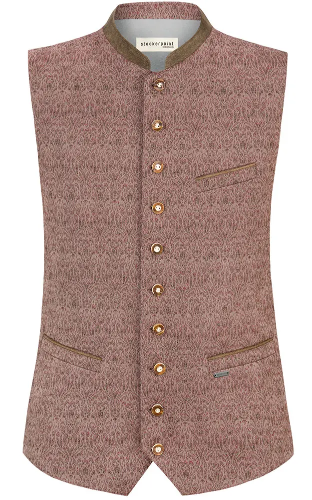 Weste Roberto, weinrot