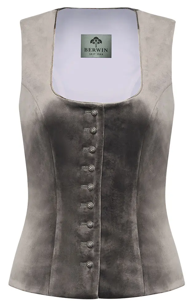 Mieder Samt 64250, taupe