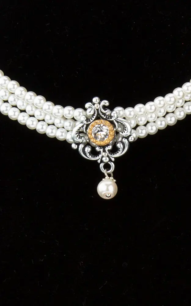 Kette 48315-9, weiß