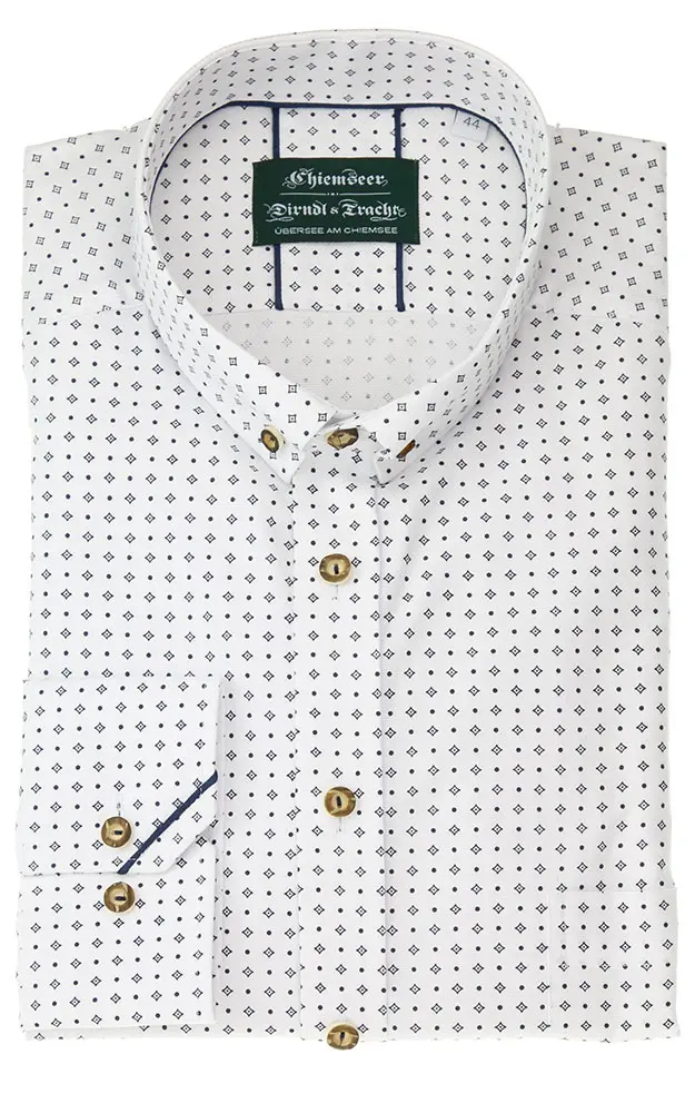 Hemd 3086 13119, weiß - Slim fit