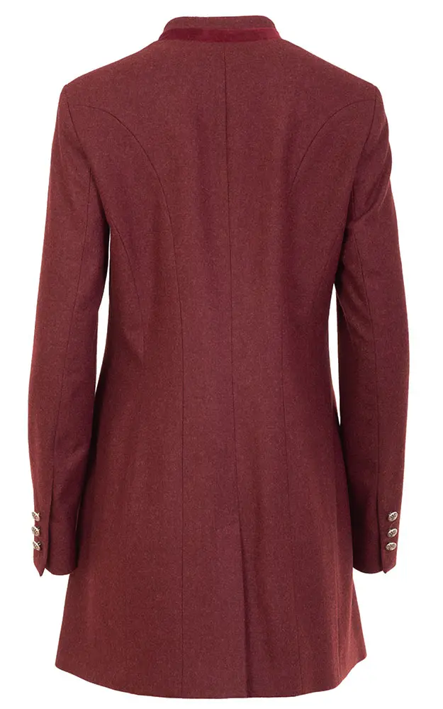 Gehrock Inka, weinrot