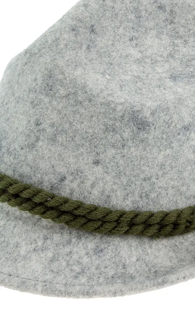 Kinderhut 43, grau meliert