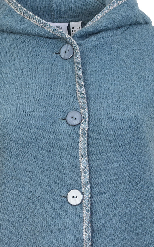 Walkjacke Weis, blau