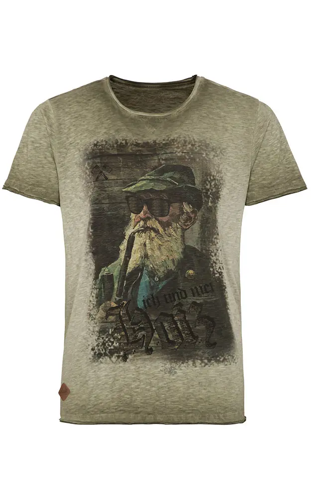 T-Shirt Fritz, oliv