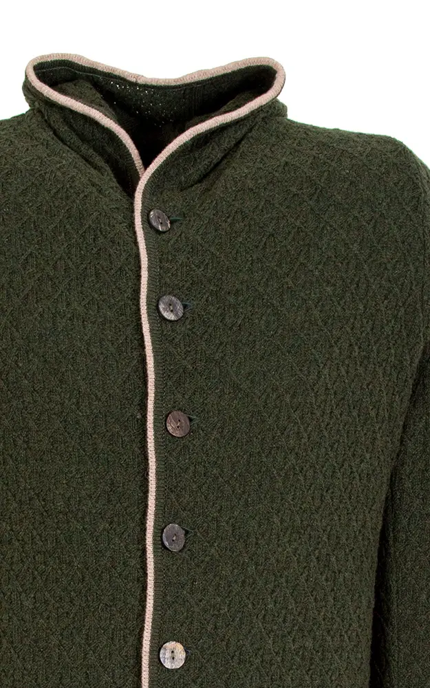 Strickjacke Dominik, tanne