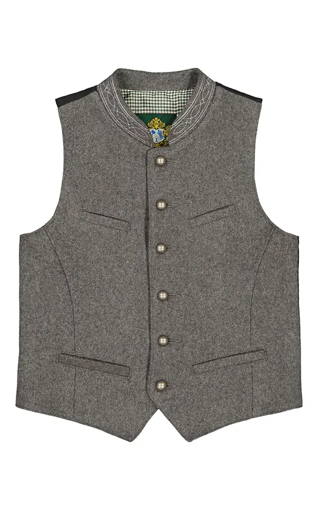 Kinderweste Maxi, hellgrau